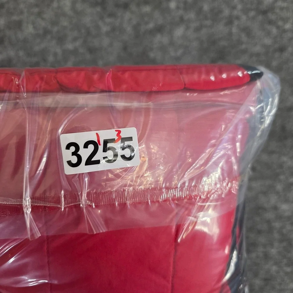 Under Armour Kids Puffer Hooded Jacket Red Black Full Zip‎ ColdGear Size YXL